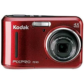 【中古】Kodak(コダック) FZ43 コンパクトデジタルカメラ PIXPRO レッド