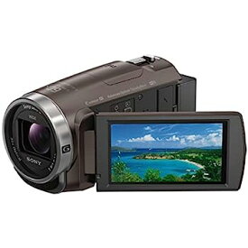 【中古】（非常に良い）ソニー ビデオカメラ Handycam 光学30倍 内蔵メモリー64GB ブロンズブラウンHDR-CX680 TI