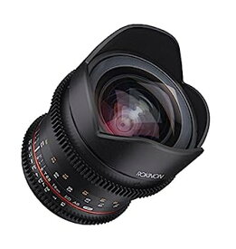 【中古】（非常に良い）Rokinon 16???16?mm f / 2.6???22?Prime固定t2.6フルフレームCine Wide Angle Lens for Sony e-mount、ブラック(ffds16?m-nex)