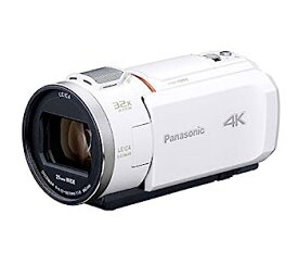 【中古】（非常に良い）パナソニック 4K ビデオカメラ VZX1M 64GB あとから補正 ホワイト HC-VZX1M-W