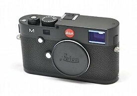 【中古】Leica ミラーレス一眼 ライカM ボディ 2400万画素 ブラック 10770 (レンズ別売)