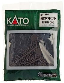 【中古】（非常に良い）KATO 樹木キット針葉樹 中 24本入 TR1105 24-309 ジオラマ用品