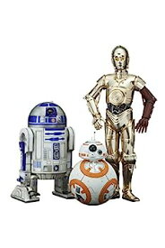 【中古】（非常に良い）コトブキヤ ARTFX+ STAR WARS R2-D2 & C-3PO with BB-8 1/10スケール PVC製 塗装済み簡易組立フィギュア