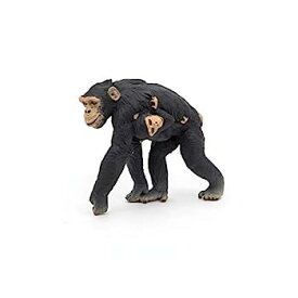 【中古】Papo(パポ) チンパンジーの親子 PVC PA50194