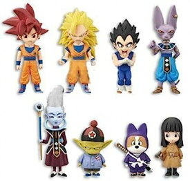 【中古】ドラゴンボールZ 劇場版ワールドコレクタブルフィギュアvol.1 神 バンプレスト（全8種フルコンプセット）