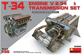 【中古】（非常に良い）ミニアート 1/35 T-34エンジン V-2-34 & トランスミッションセット プラモデル MA35205