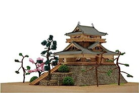 【中古】（非常に良い）ウッディジョー 1/150 丸岡城 木製模型 組み立てキット