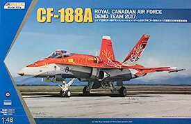 【中古】キネティック 1/48 カナダ空軍 CF-188A デモンストレーション・チーム2017年 CF-18 カナダ建国150周年記念塗装 プラモデル KNE48070