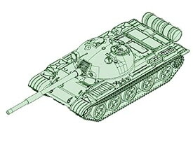 【中古】トランペッター 1/72 ソビエト軍 T-62 主力戦車 1962年型 プラモデル 07146