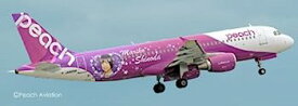 【中古】（非常に良い）ハセガワ 1/200 Peach エアバス A320 “MARIKO JET"