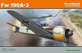 【中古】エデュアルド 1/48 ドイツ空軍 フォッケウルフ Fw190A-3 プロフィパック プラモデル EDU82144