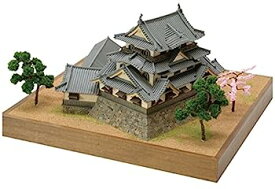 【中古】（非常に良い）ウッディジョー 1/150 彦根城 木製模型 組み立てキット
