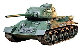 【中古】（非常に良い）タミヤ 1/35 ミリタリーミニチュアシリーズ No.138 ソビエト軍 T34/85 中戦車 プラモデル 35138