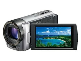 【中古】（非常に良い）ソニー SONY デジタルHDビデオカメラレコーダー CX180 シルバー HDR-CX180/S
