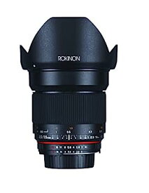 【中古】ROKINON 16MFX CAMERA LENS 16MM F2.0 ULTRA WIDE ANGLE LENS