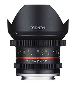 【中古】（非常に良い）Rokinon Cine CV12M-E 12mm T2.2 シネ固定レンズ Sony Eマウントおよびその他のカメラ用