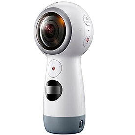 【中古】サムスン 4K対応360°カメラ Gear 360(2017) SM-R210NZWAXJP