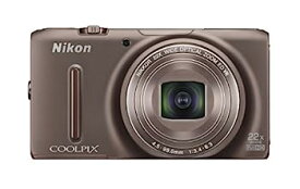 【中古】（非常に良い）Nikon デジタルカメラ COOLPIX S9500 光学22倍ズーム Wi-Fi対応 セピアブラウン S9500BR