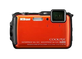 【中古】Nikon デジタルカメラ AW120 防水 1600万画素 サンシャインオレンジ AW120OR