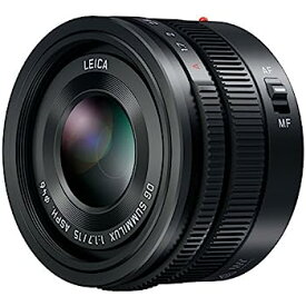 【中古】Panasonic LUMIX G Leica DG SUMMILUX レンズ 15mm F1.7 ASPH プロフェッショナル ミラーレス マイクロフォーサーズ H-X015K (USA ブラック)