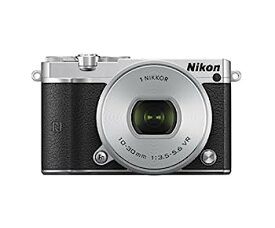 【中古】（非常に良い）Nikon ミラーレス一眼 Nikon1 J5 標準パワーズームレンズキット シルバー J5HPLKSL