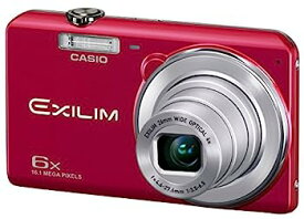 【中古】CASIO デジタルカメラ EXILIM 広角26mm 光学6倍ズーム EX-ZS29RD レッド