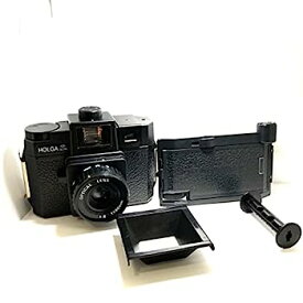 【中古】HOLGA ホルガ フィルムカメラ H-120GCFN ブラック ブローニーフィルム使用 カラーフラッシュ付きモデル