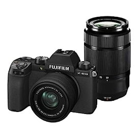 【中古】FUJIFILM ミラーレスデジタルカメラ X-S10 Wズームレンズキット F X-S10LK-1545/50230 ブラック