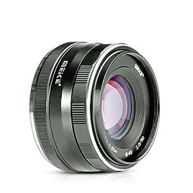 【中古】（非常に良い）Meike 50mm f2.0 大口径APS-C マニュアルフォーカスレンズ Sony Eマウントミラーレスカメラ NEX 3 3N 5 NEX 5T NEX 5R NEX 6 7 A6400 A5000 A510