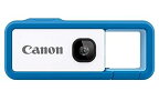【中古】（非常に良い）Canon カメラ iNSPiC REC ブルー (小型/防水/耐久) アソビカメラ FV-100 BLUE