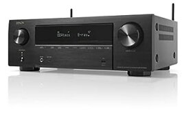 【中古】（非常に良い）デノン Denon AVR-X1700H AVサラウンドレシーバー 7.2ch 8K Ultra HD、HDR10+、eARC対応/ブラック AVR-X1700HK