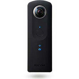 【中古】（非常に良い）RICOH THETA S ブラック 360度全天球カメラ 360° Full HD 30fps フルハイビジョン動画 25分間連続撮影可能 精度の高い自然なスティッチング HDR