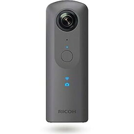 【中古】（非常に良い）RICOH THETA V メタリックグレー 360度カメラ 手ブレ補正機能搭載 4K動画 360度空間音声 Android OS搭載で機能拡張に対応 リコーシータ独自の高