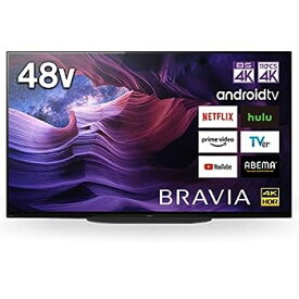 【中古】（非常に良い）ソニー 48V型 4K 有機EL テレビ ブラビア KJ-48A9S OLED 倍速 Android TV 6畳以上推奨 2020年モデル