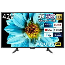 楽天市場】シャープ 42v型 液晶 テレビ aquos 4t-c42dj1 4k（メーカー 