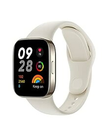 【中古】（非常に良い）シャオミ(Xiaomi) スマートウォッチ Redmi Watch 3 日本語対応 1.75インチ 大型ディスプレイ 24時間健康管理 Alexa対応 GPS内蔵 120種類スポーツ