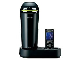 【中古】（非常に良い）SONY iPod/iPhone用ドックスピーカー 車載用シガー電源対応 ブラック SRS-V500IP/B