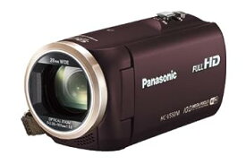 【中古】（非常に良い）パナソニック デジタルハイビジョンビデオカメラ 内蔵メモリー32GB ブラウン HC-V550M-T