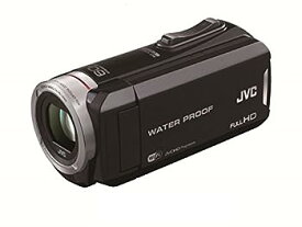 【中古】（非常に良い）JVC KENWOOD JVC ビデオカメラ 防水5m防塵仕様 内蔵メモリー64GB ブラック GZ-RX130-B
