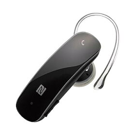 【中古】（非常に良い）iBUFFALO Bluetooth4.0対応 ヘッドセット NFC対応モデル ブラック BSHSBE33BK