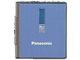【中古】（非常に良い）Panasonic パナソニック SJ-MJ30-A ブルー ポータブルMDプレーヤー MDLP非対応 （MD再生専用機/MDウォークマン）