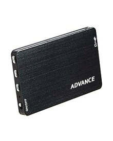 【中古】（非常に良い）ADVANCE ボイスレコーダー 長時間 70時間連続録音 仕掛け録音 音声検知 VOR機能 小型 高性能 ICレコーダー 録音機 大容量バッテリー搭載 16ギガ