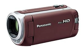 【中古】（非常に良い）パナソニック HDビデオカメラ 64GB ワイプ撮り 高倍率90倍ズーム ブラウン HC-W590MS-T