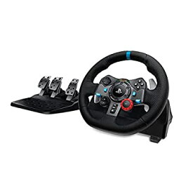 【中古-非常に良い】 Logicool G ハンコン G29 ステアリング コントローラー PS5 PS4 PC レーシング ゲーム ハンドル ドライビングフォース ステッカー付 LPRC-15000