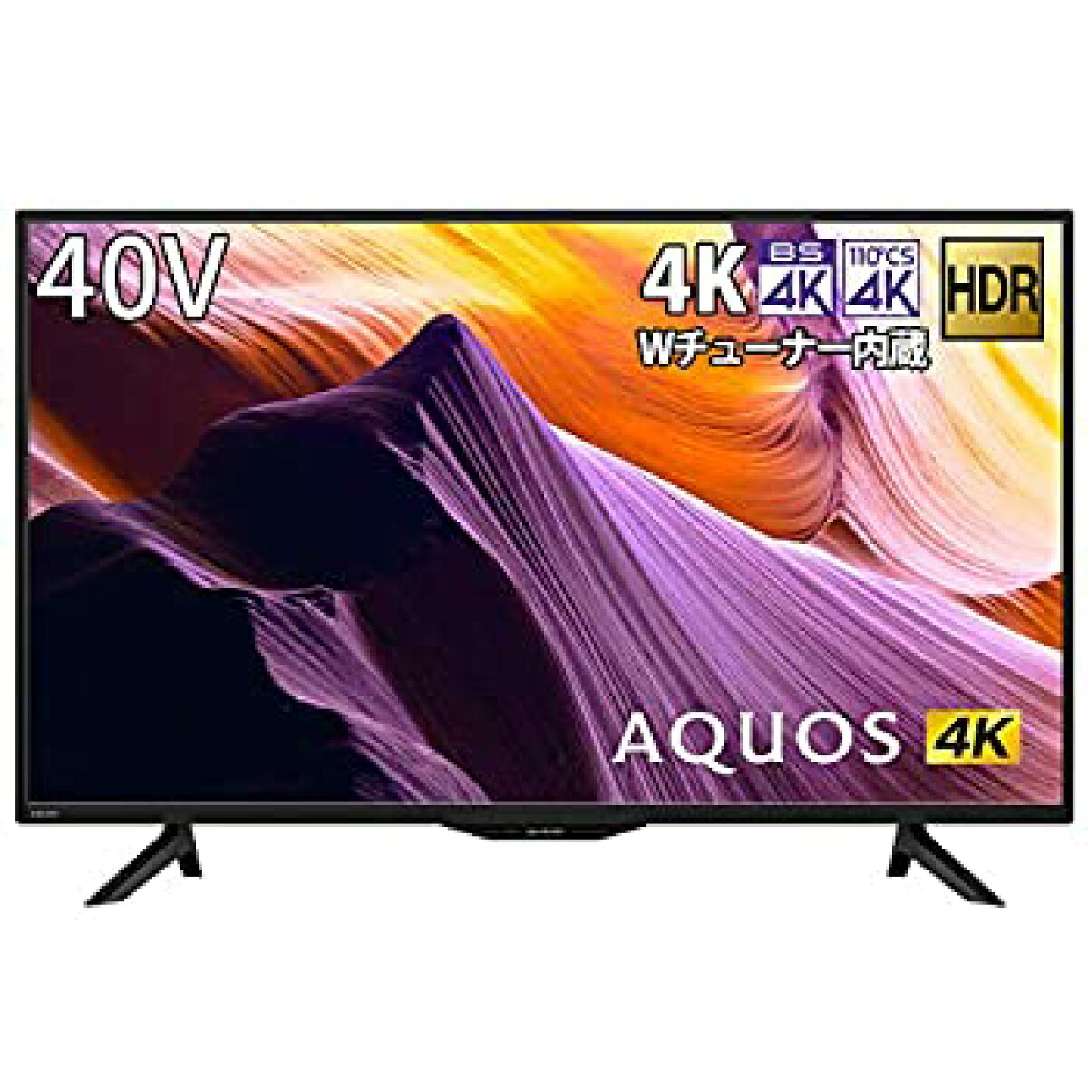 中古】 シャープ 40V型 4K チューナー内蔵 液晶 テレビ AQUOS Android 