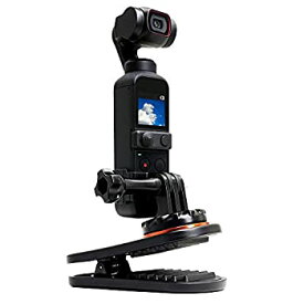 【中古-非常に良い】 MAXCAM スイベルバックパッククリップマウントDJI Pocket 2 1 と互換性があります
