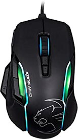【中古-非常に良い】【輸入・国内仕様】ROCCAT Kone AIMO-RGBA ゲーミングマウス ブラック 国内 ドイツデザイン&エンジニアリング ROC-11-815-BK-AS