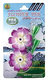 【中古-非常に良い】ライト(LITE) ゴルフ ティー フラワーティ ブリスターパック 83mm T-501 コスモスB (550)