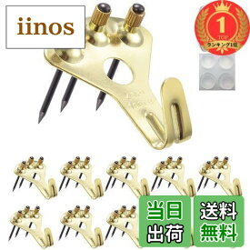 【送料無料】【楽天ランキング1位獲得】10個 壁掛けフック 絵画用 フック 壁付け フック 石膏ボード フック 強力フック セフティステンレスXフック 石膏ボード ピン 石膏ボード用 壁 フック スリーピ