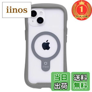 【送料無料】【楽天ランキング1位獲得】iFace Reflection Magnetic iPhone 14 専用 MagSafe 対応 ケース クリア 強化ガラス (グレー)【アイフェイス アイフォン14 用 iphone14 用 カバー マグセーフ 耐衝撃 透